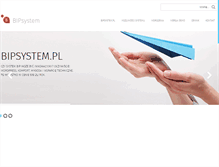Tablet Screenshot of bipsystem.pl